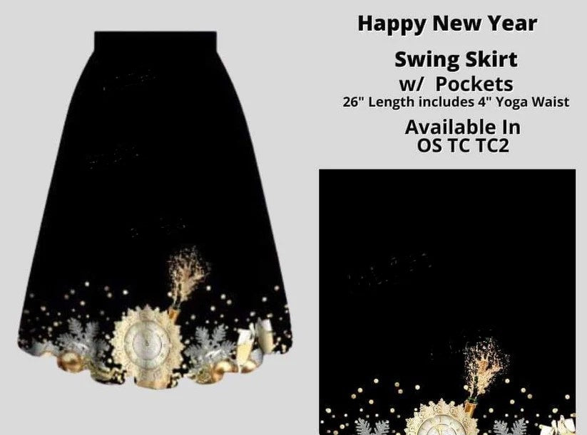 Happy New Year Skirt