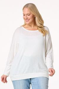 All White Lightweight Shirt Top