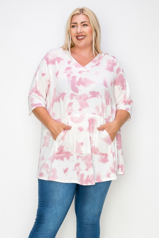 PSFU Pink & White Hoodie