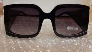 Black Chunky Sunglasses with Chunky Bows