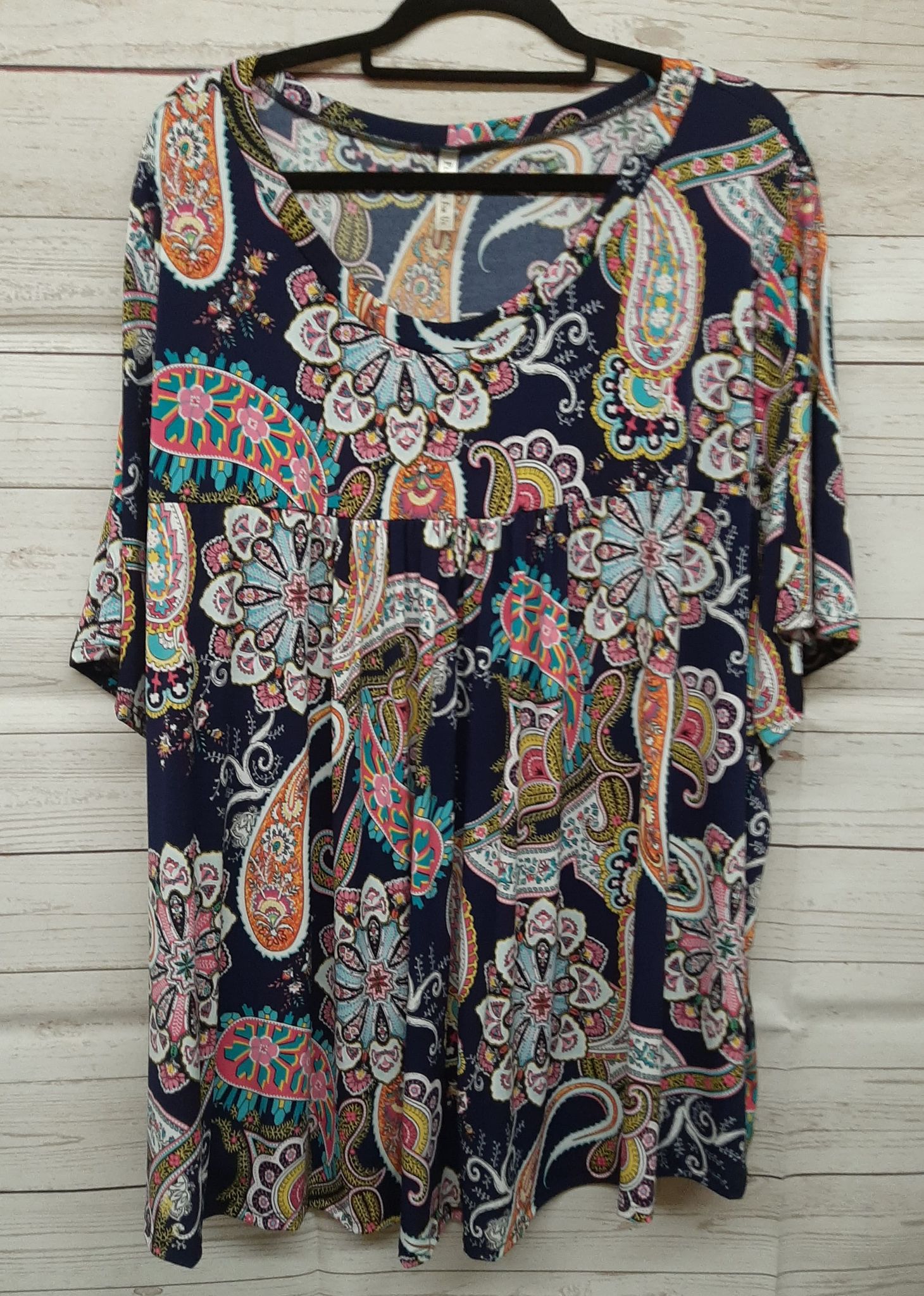 PSFU Paisley Babydoll Style Top