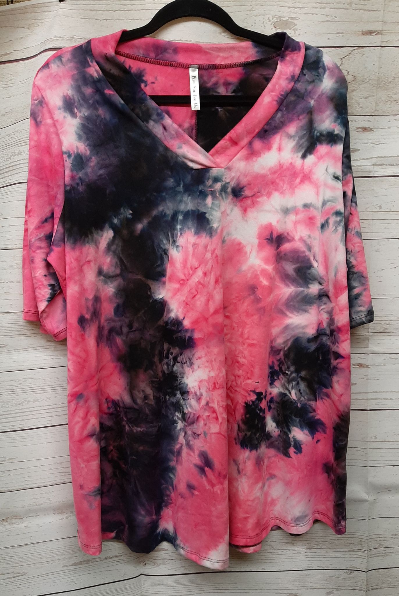 PSFU Pink Tie Dye Top Shirt