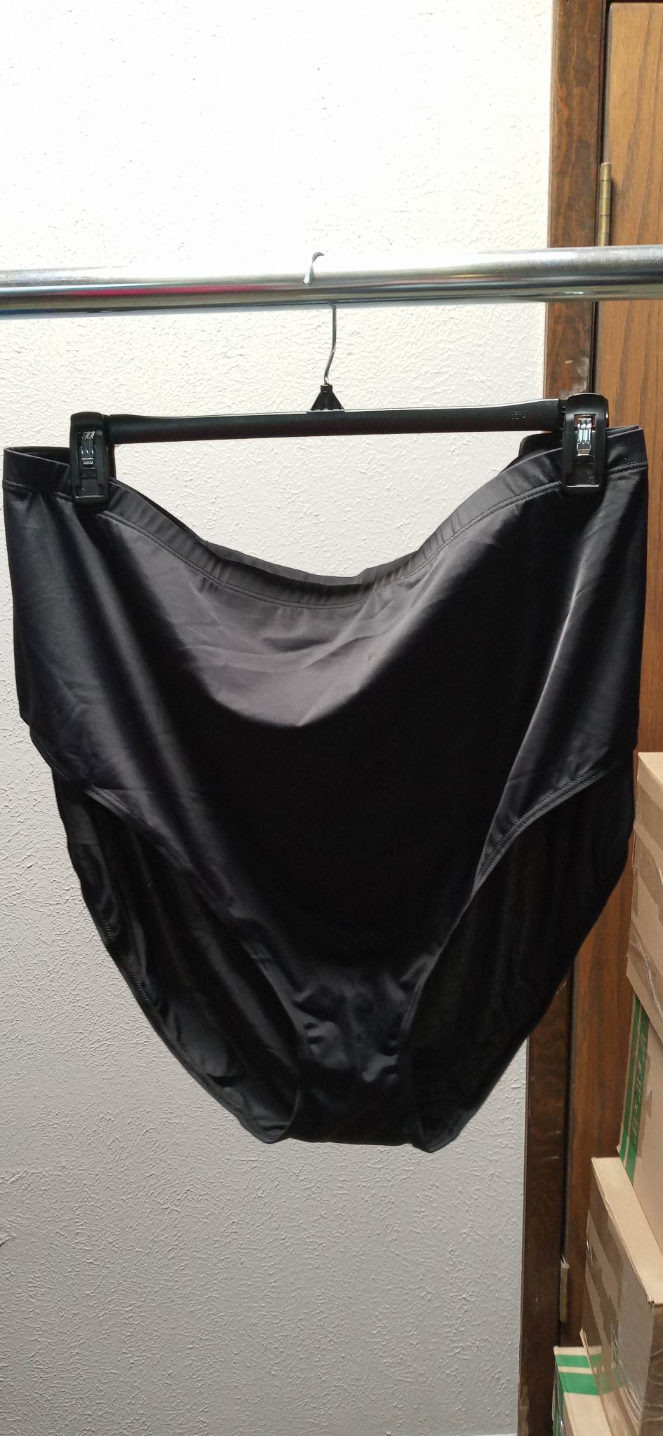 Two Piece Purple Black Swim Bathing Suit