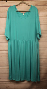 PSFU BlueTeal Aqua-y Color Dress