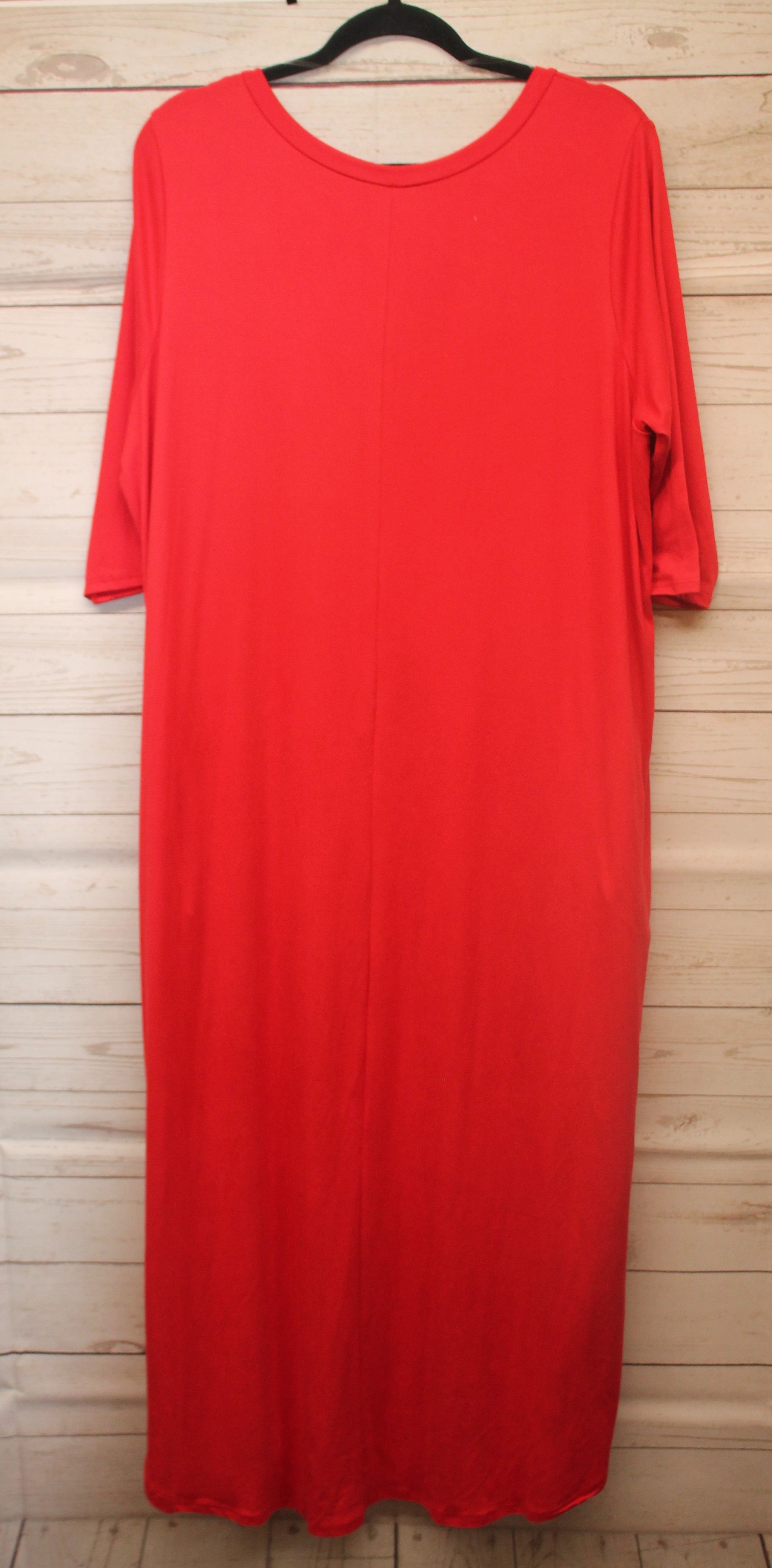 PSFU Red Maxi Dress