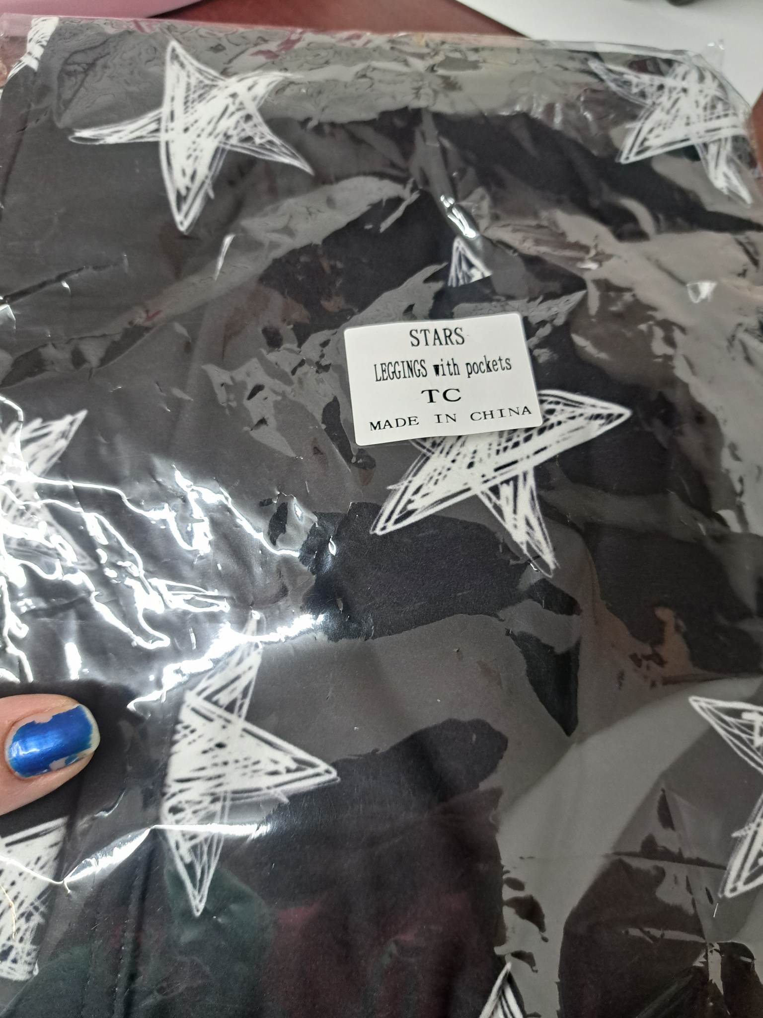 Black Star Full Length Legging