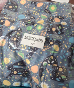 Easter Eggs and Bunny Bunnies Full Length Leggings