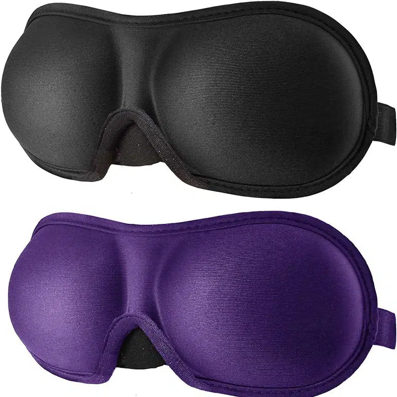 Set of 2, 3D Sleep Eye Mask Adjustable Straps
