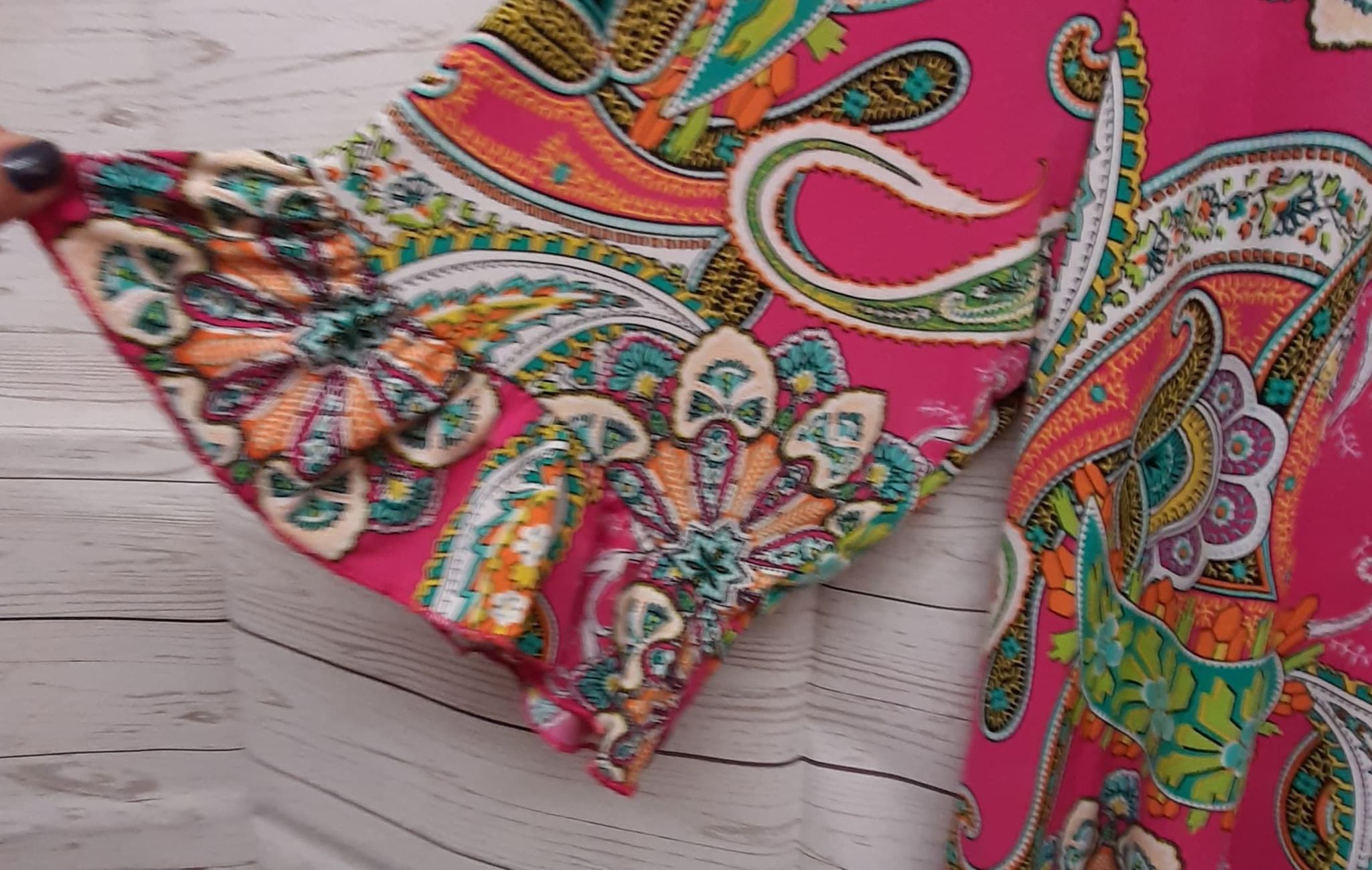 PSFU Pink Paisley Dress